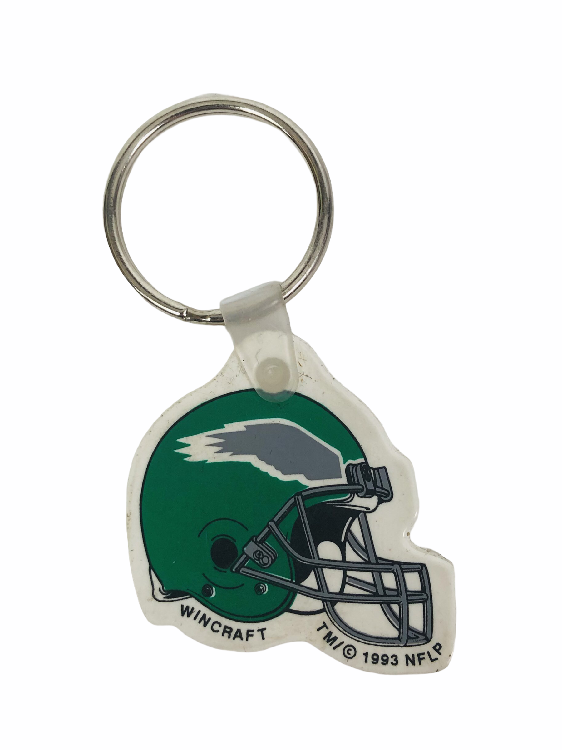 PHILADELPHIA EAGLES VINTAGE 1993 NFL HELMET KEYCHAIN