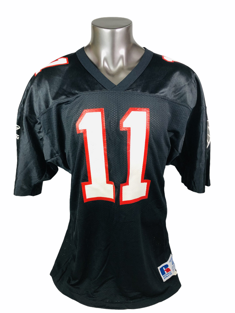 BILLY JOE TOLLIVER ATLANTA FALCONS VINTAGE 1990'S RUSSELL ATHLETIC JERSEY ADULT 48