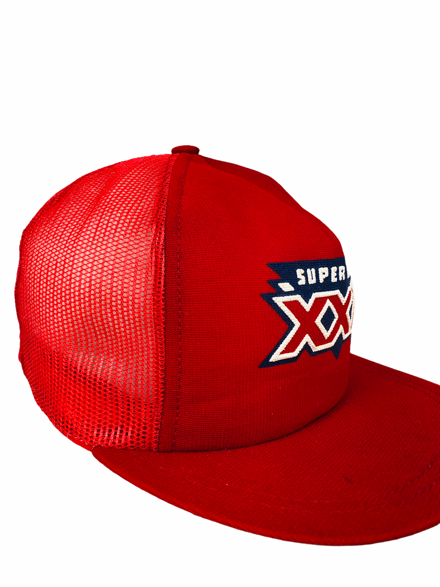 SAN FRANCISCO 49ERS CINCINNATI BENGALS SUPER BOWL XXIII VINTAGE 1989 MESH SNAPBACK ADULT HAT