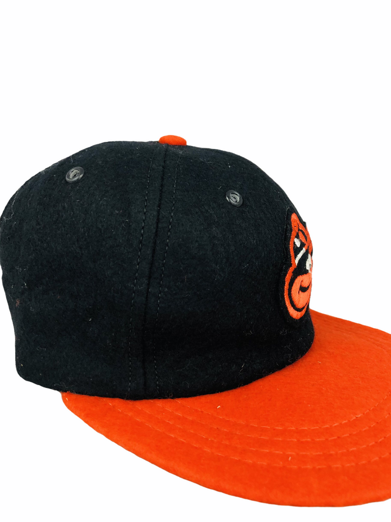 BALTIMORE ORIOLES VINTAGE 1980'S WOOL FITTED ADULT HAT MEDIUM