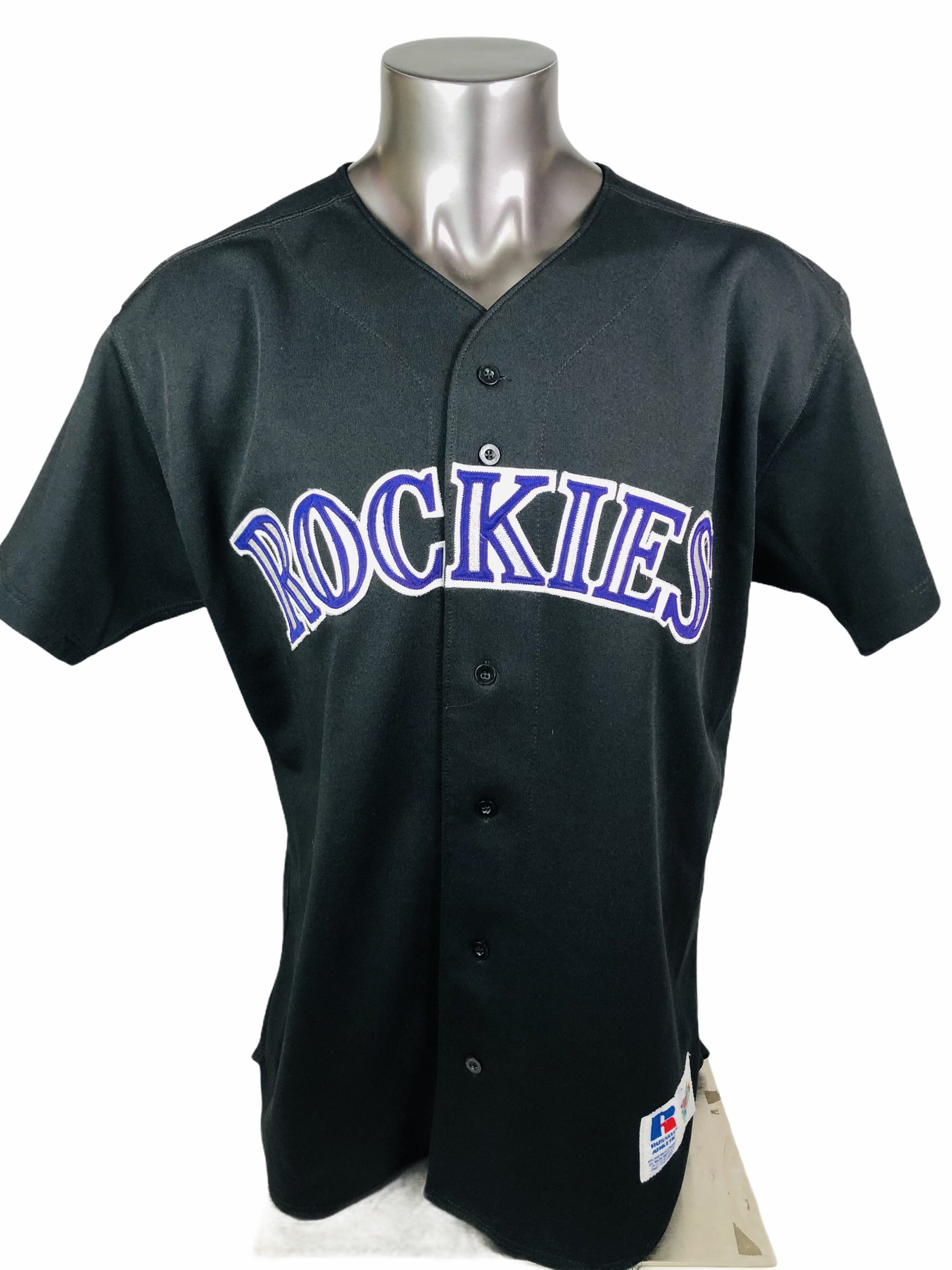 COLORADO ROCKIES VINTAGE 1990 S RUSSELL ATHLETIC DIAMOND