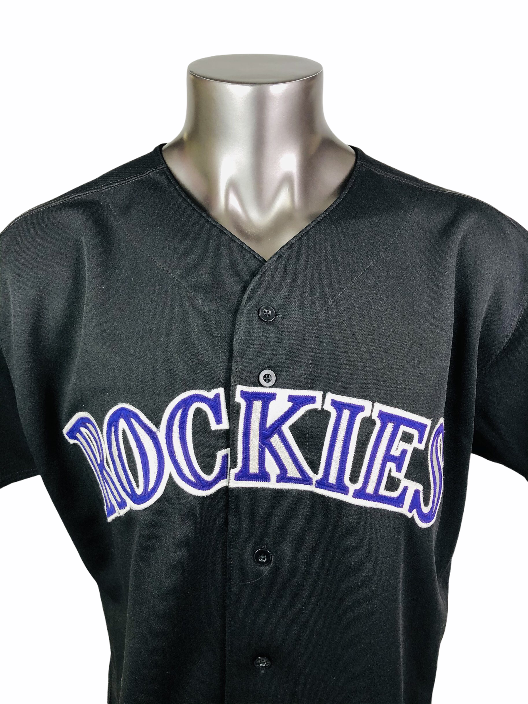 rockies button up jersey