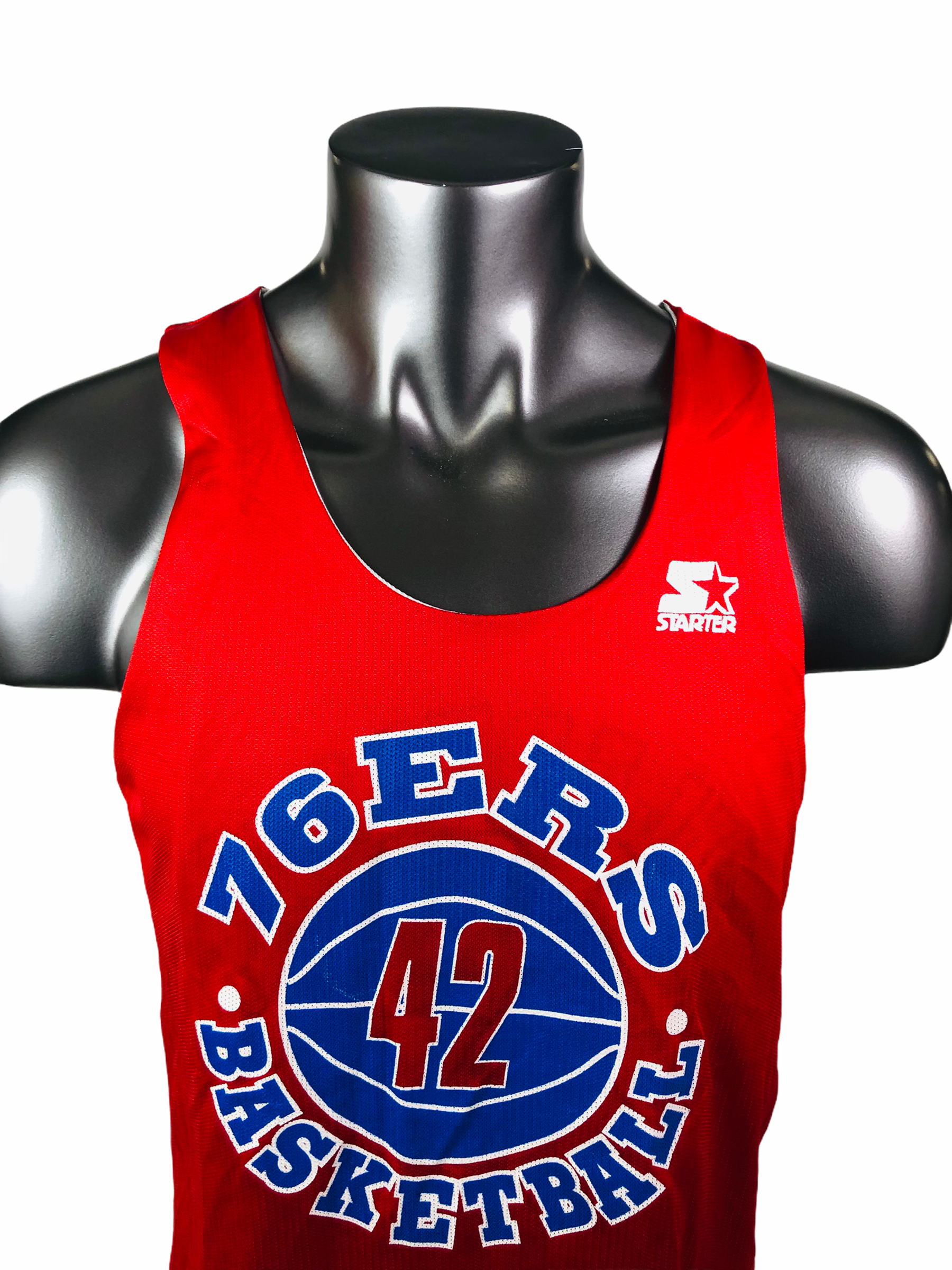 Vintage Philadelphia Sixers Allen Iverson Champion NBA Jersey Size XL (48)  Black