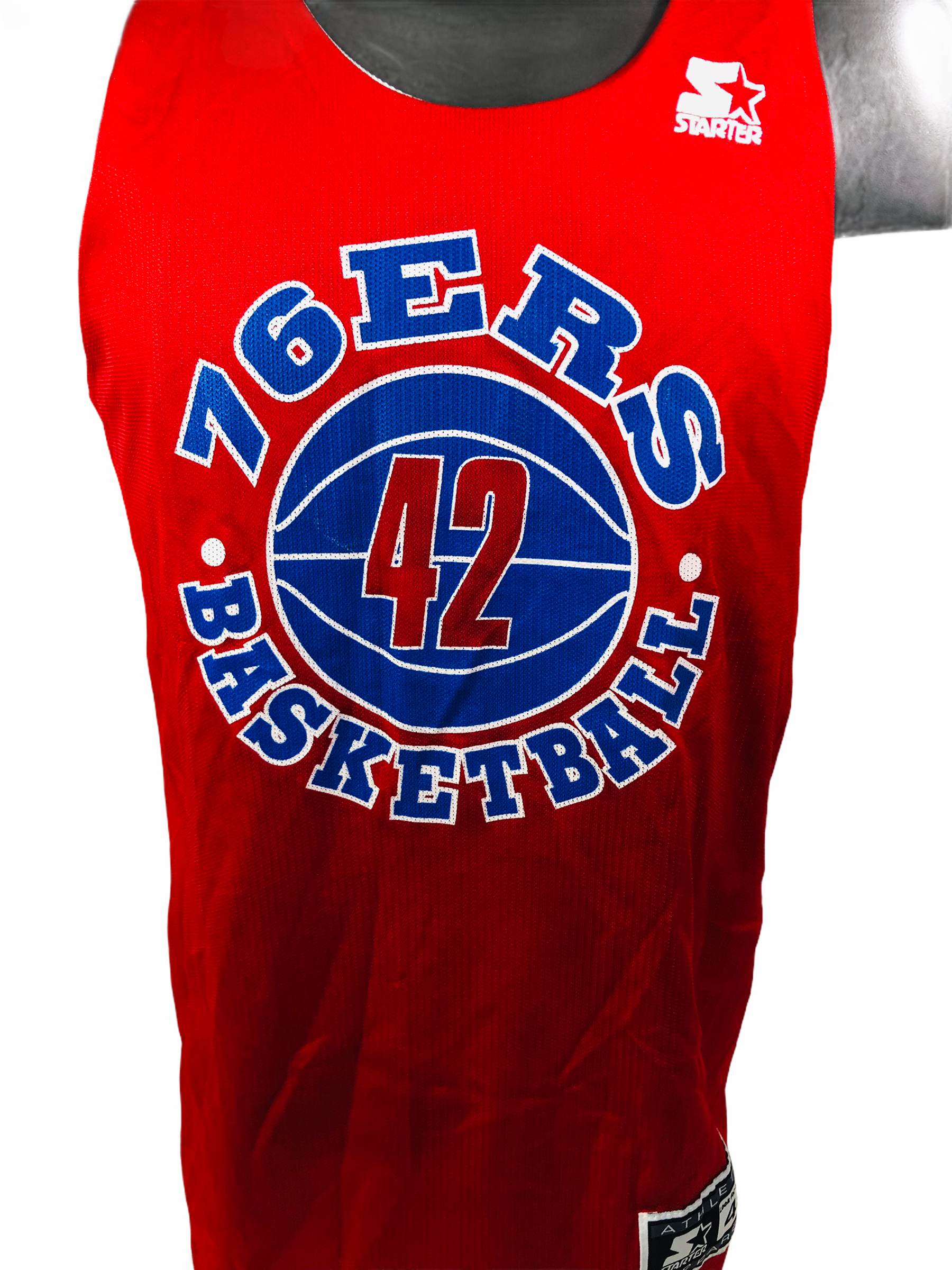 Vintage Philadelphia Sixers Allen Iverson Champion NBA Jersey Size XL (48)  Black