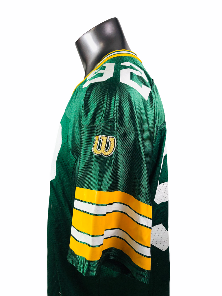 REGGIE WHITE GREEN BAY PACKERS VINTAGE 1990'S WILSON JERSEY ADULT XL