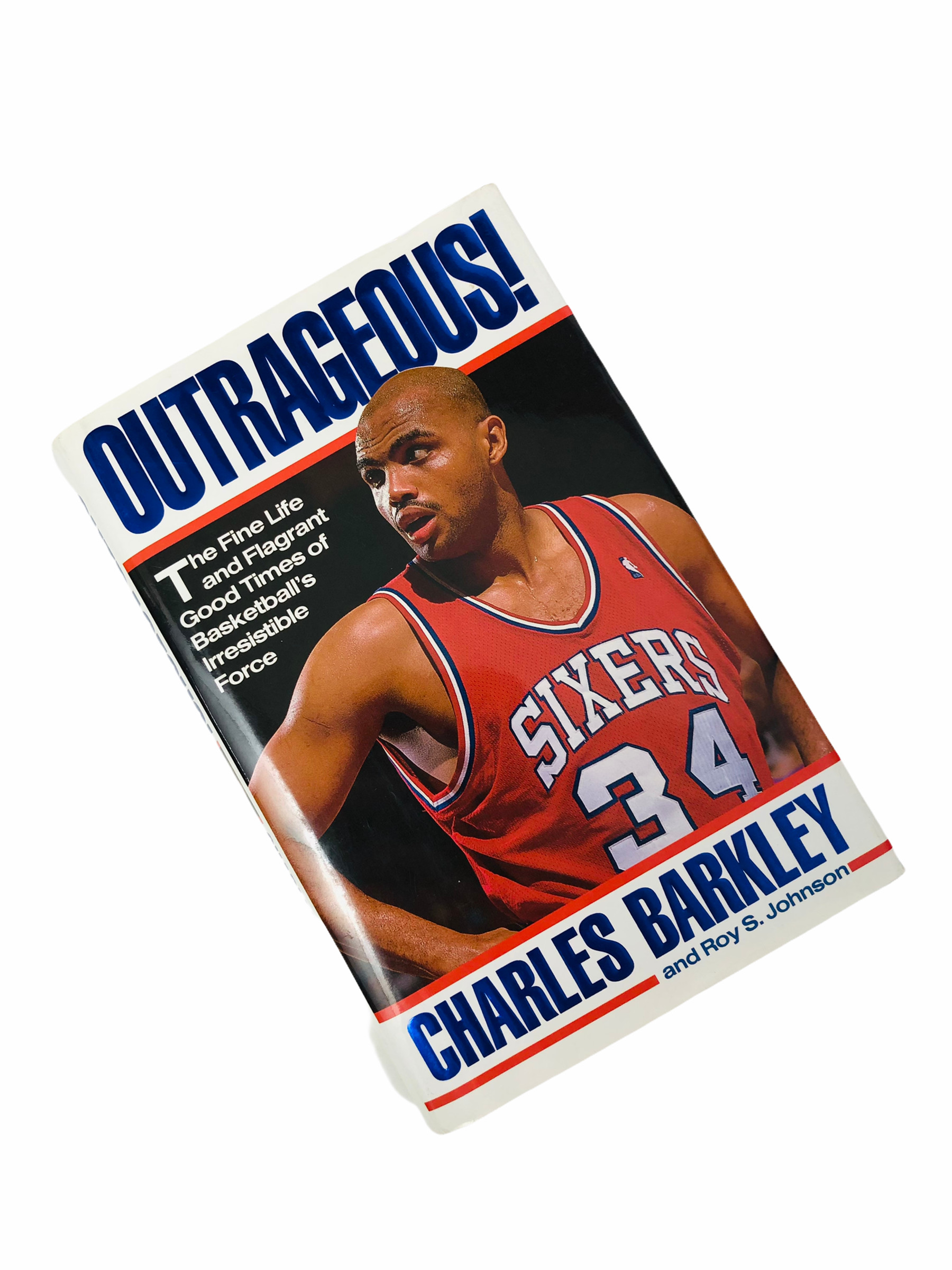 CHARLES BARKLEY PHILADELPHIA 76ERS VINTAGE 1992 OUTRAGEOUS CHARLES BARKLEY PHILADELPHIA 76ERS VINTAGE 1992 OUTRAGEOUS