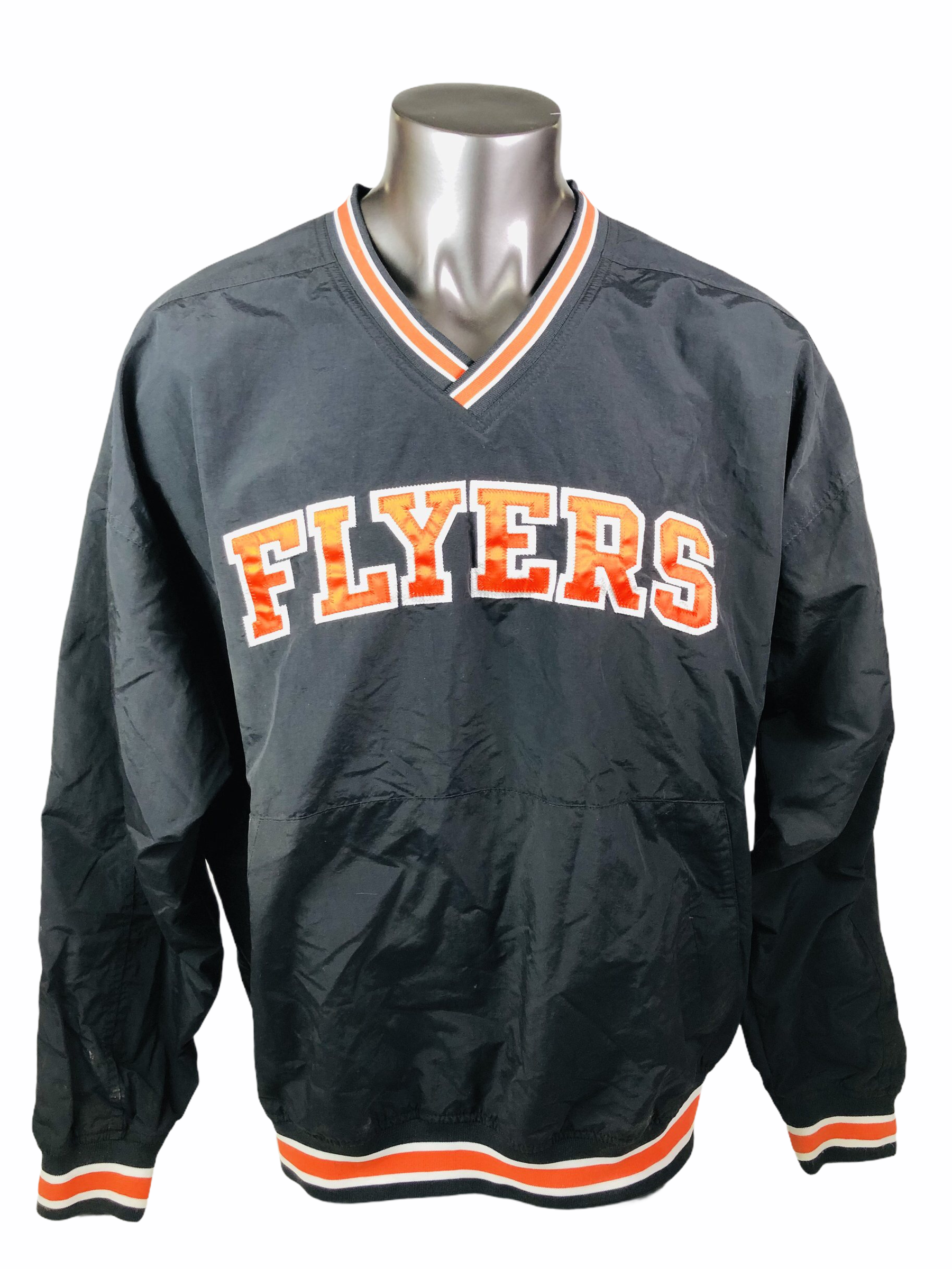 Vintage Mens Philadelphia Flyers Coat, Orange Jacket … - Gem