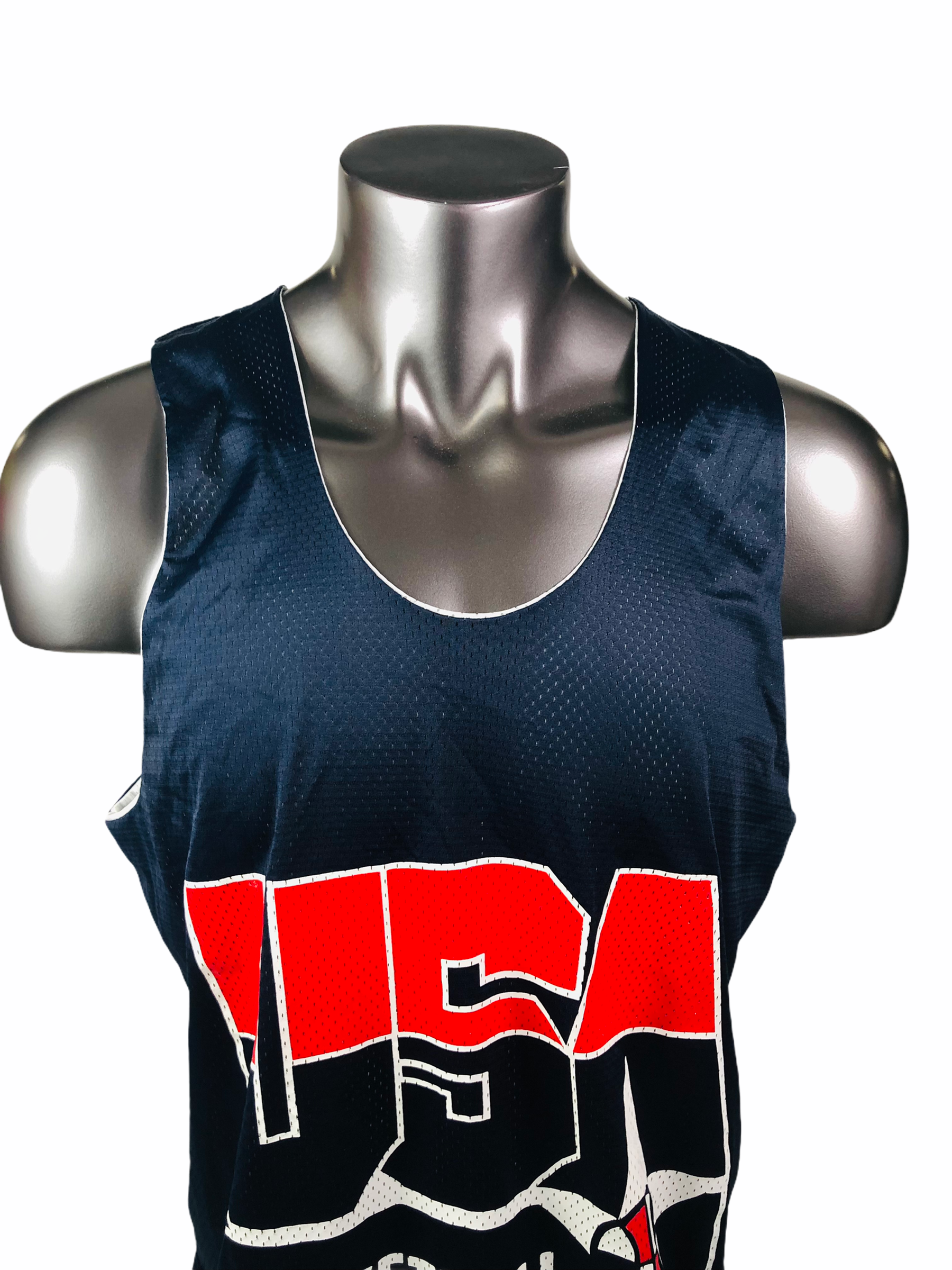 USA 1992 DREAM TEAM OLYMPICS BASKETBALL VINTAGE 1990 S CHAMPION MESH J Bucks County Baseball Co