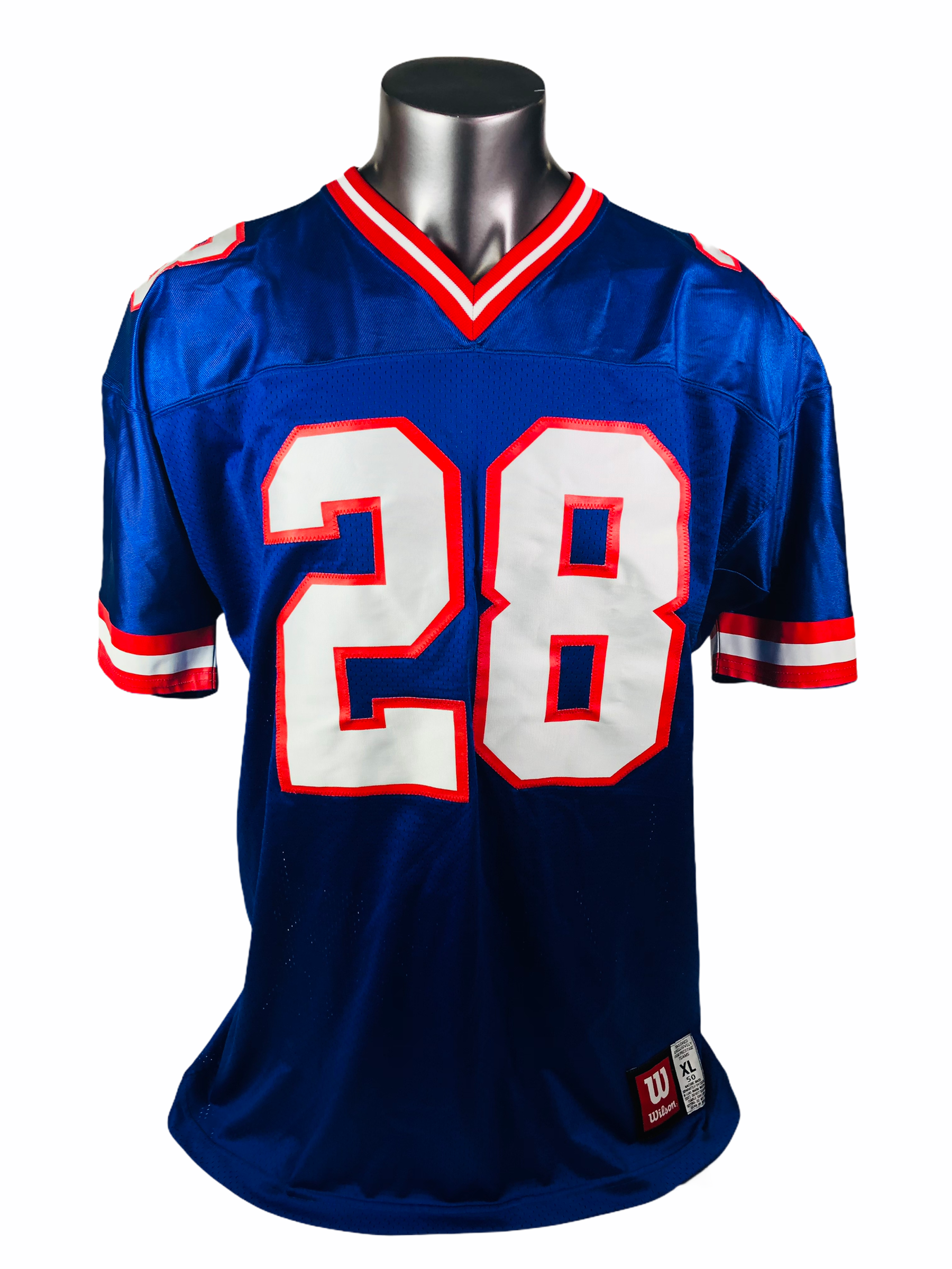 TYRONE WHEATLEY NEW YORK GIANTS VINTAGE 1990 S AUTHENTIC WILSON