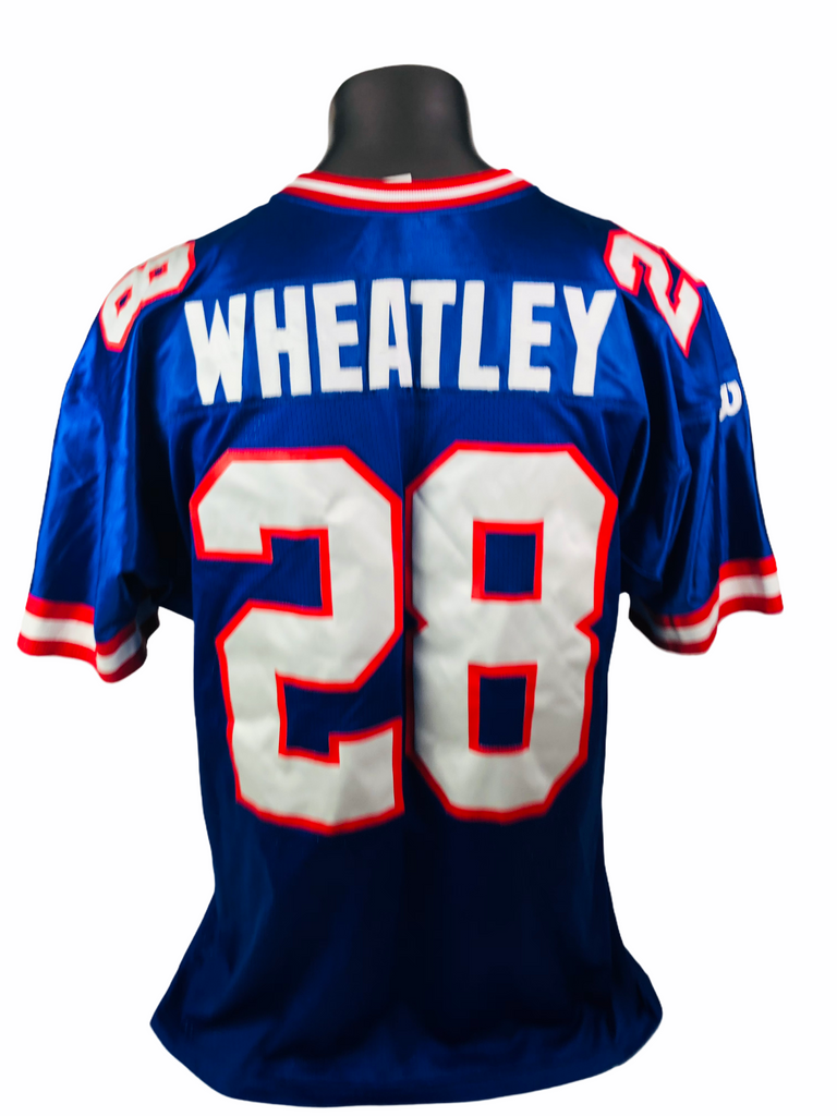 TYRONE WHEATLEY NEW YORK GIANTS VINTAGE 1990'S AUTHENTIC WILSON JERSEY ADULT XL (50)