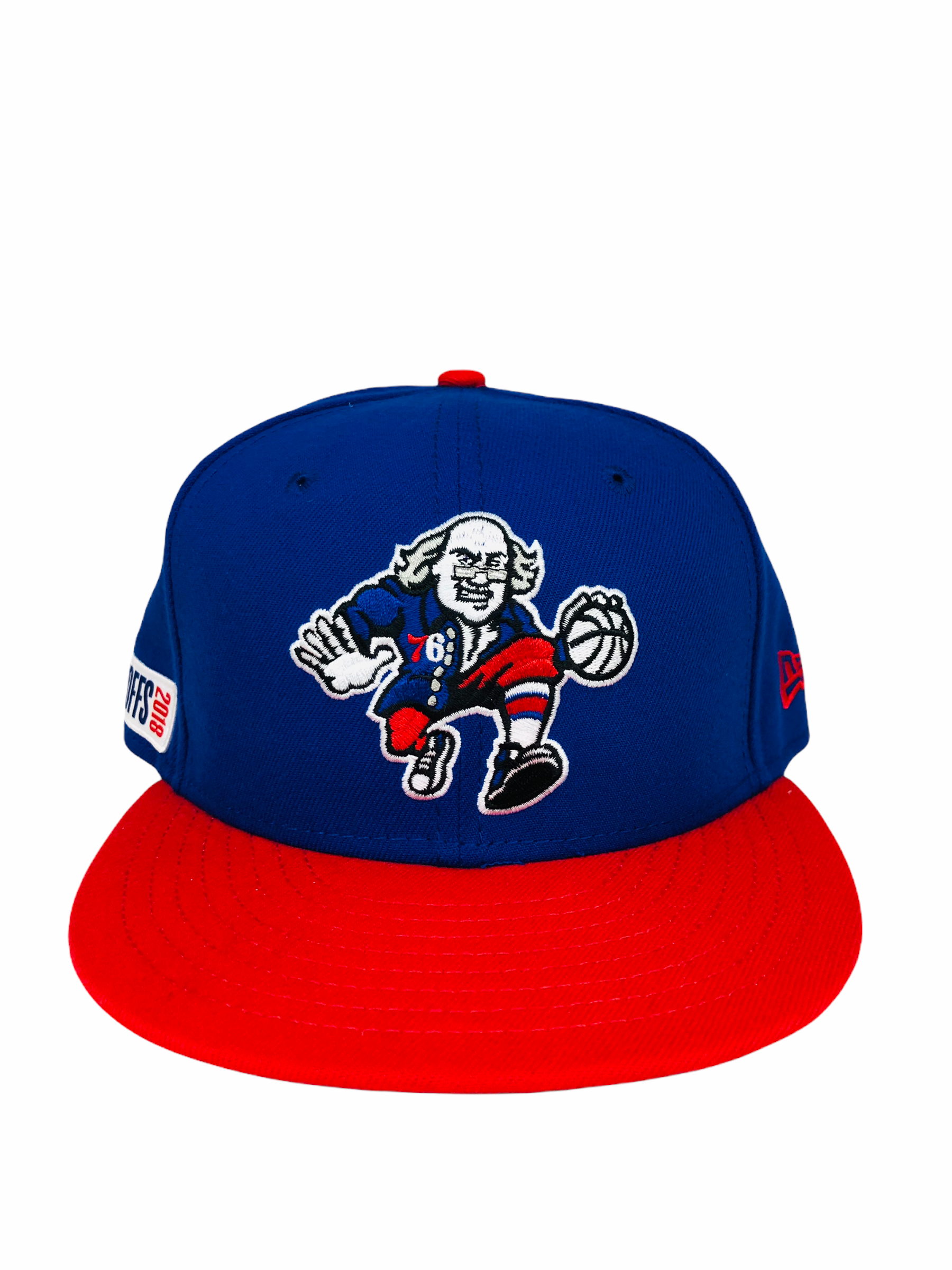 BEN FRANKLIN PHILADELPHIA 76ERS RETRO NEW ERA SNAPBACK ADULT HAT