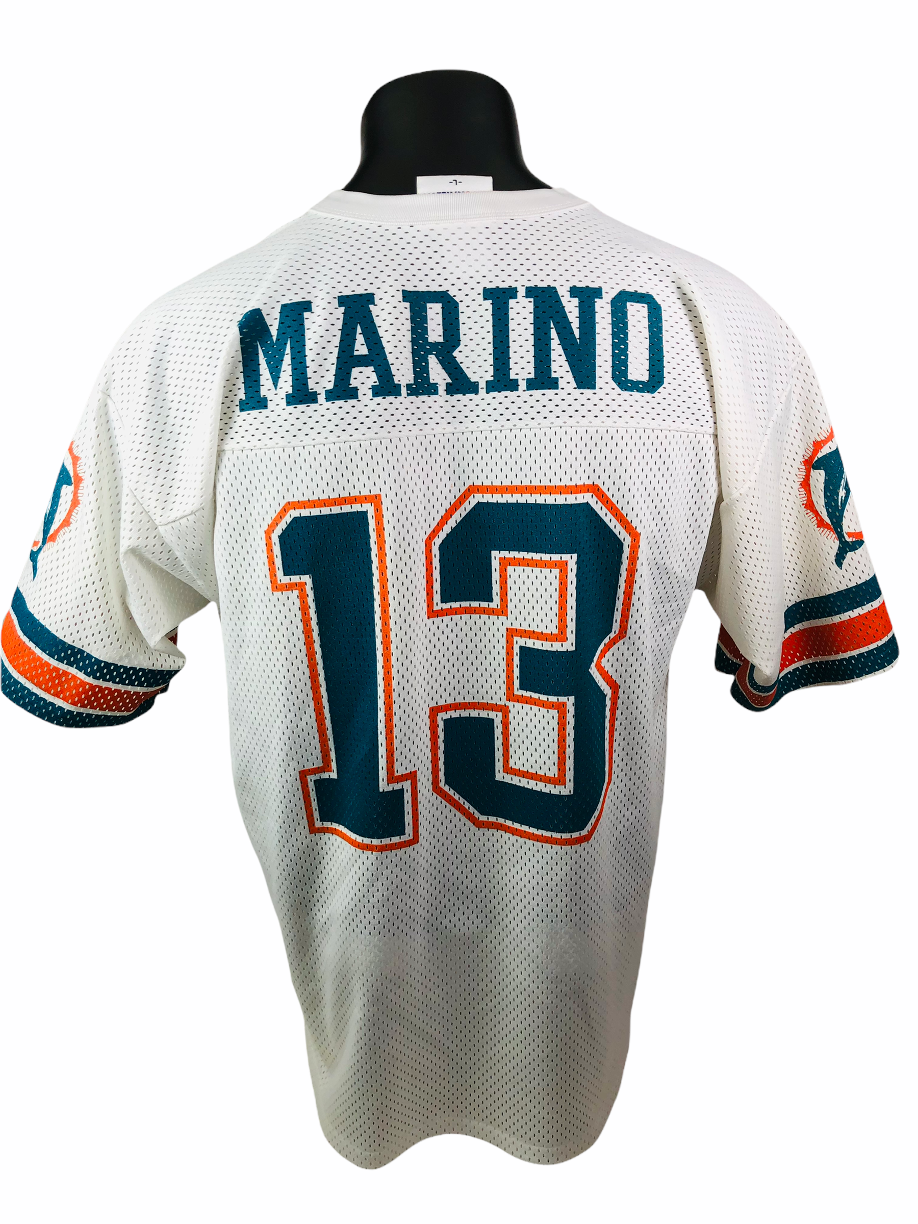 DAN MARINO MIAMI DOLPHINS VINTAGE 1990 S LOGO ATHLETIC JERSEY