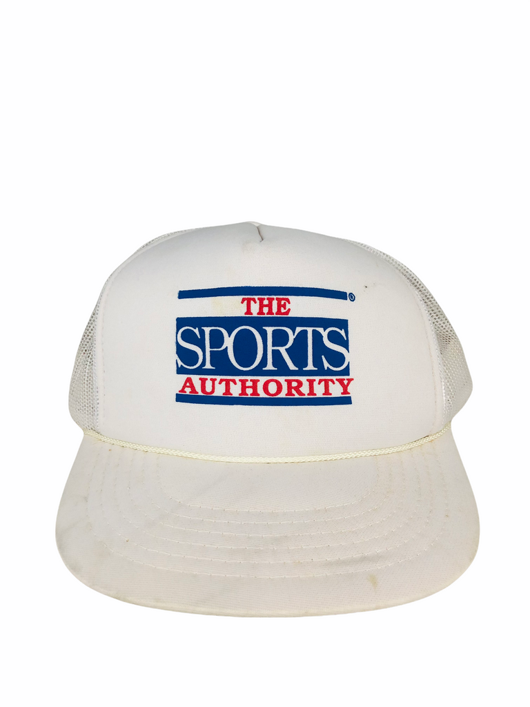 SPORTS AUTHORITY VINTAGE 1990'S MESH SNAPBACK ADULT HAT