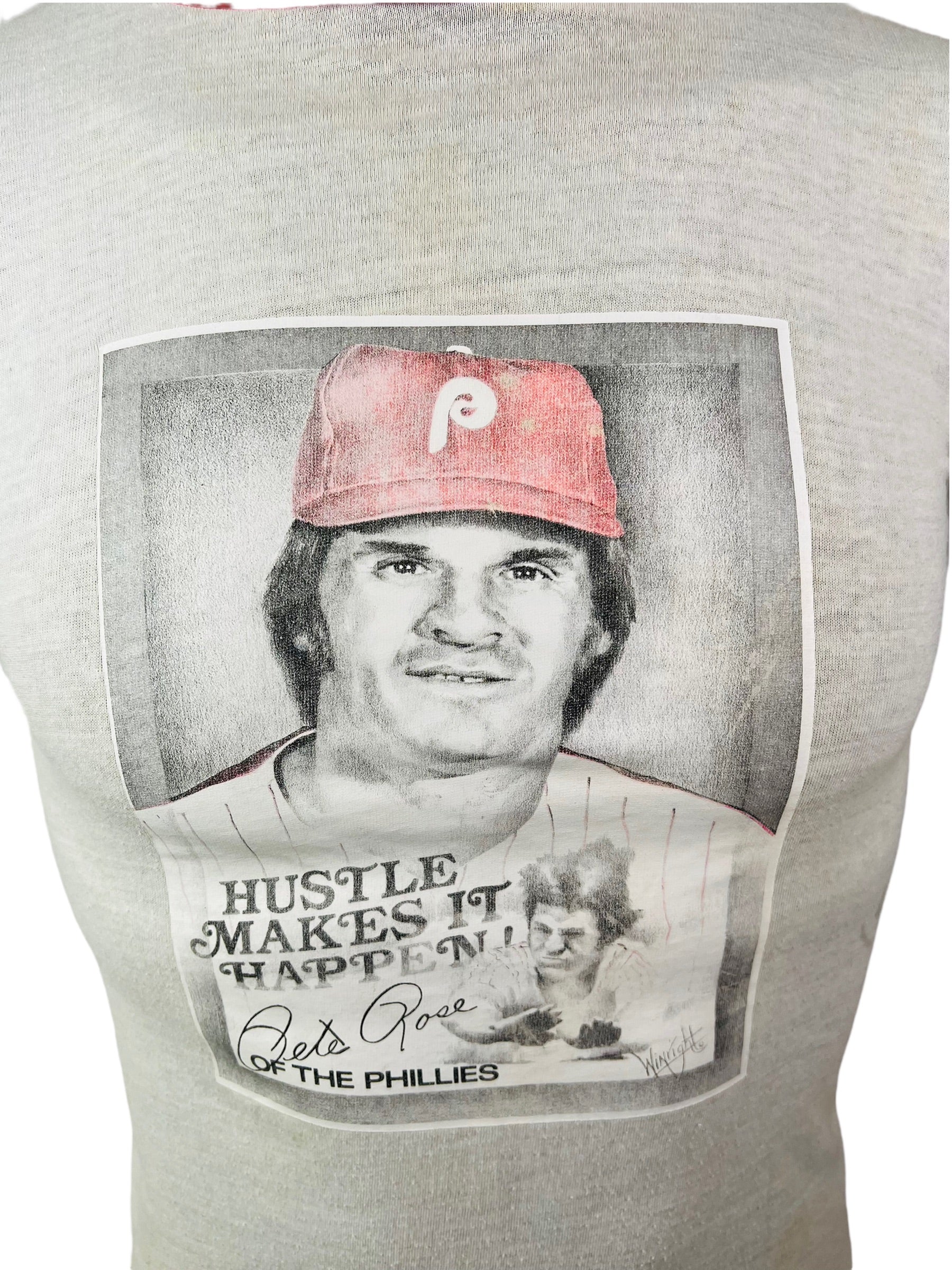 Pete Rose 1980 Philadelphia Phillies Home Throwback Jersey