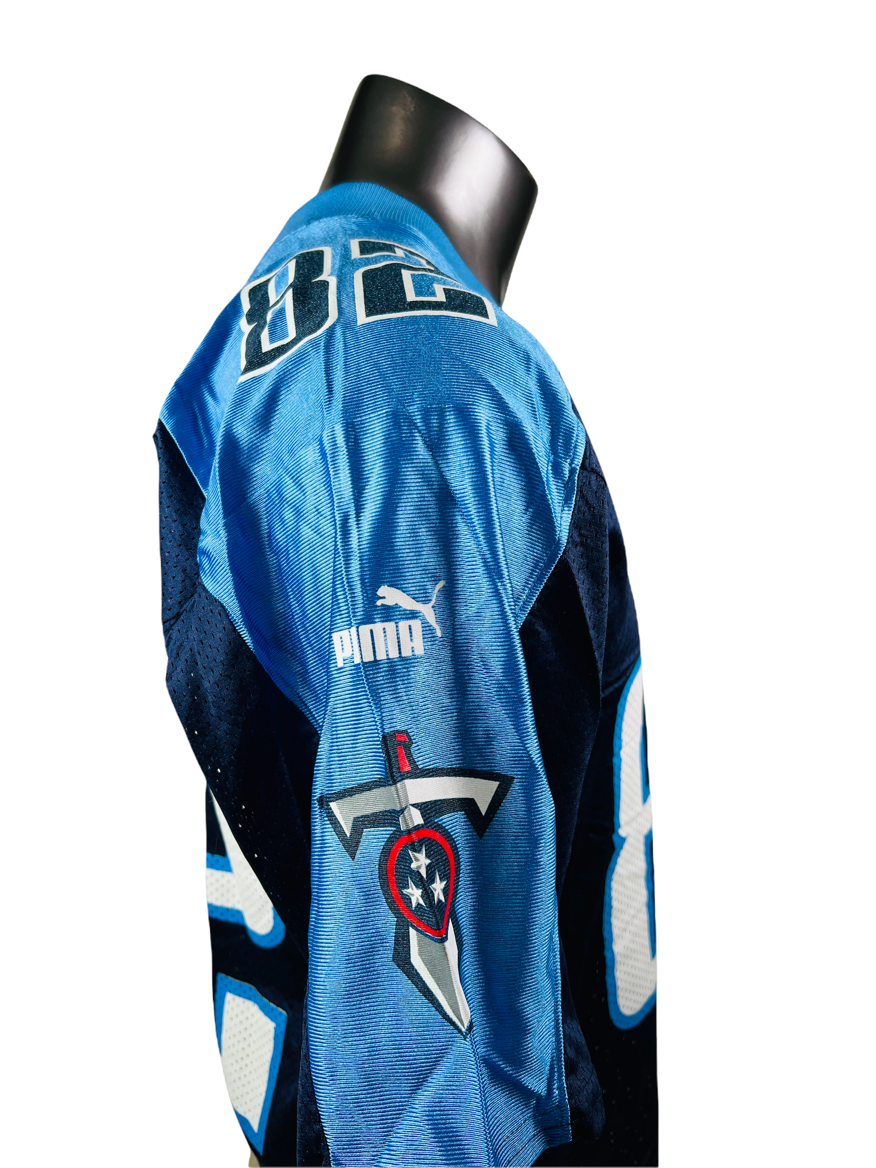 1999 Tennessee Titans Game Issued Tagged Proline PROTOTYPE Jersey