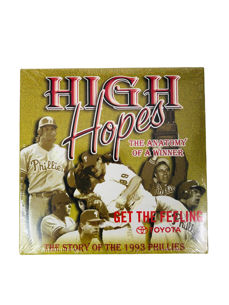 PHILADELPHIA PHILLIES HIGH HOPES STORY OF THE 1993 SEASON DVD