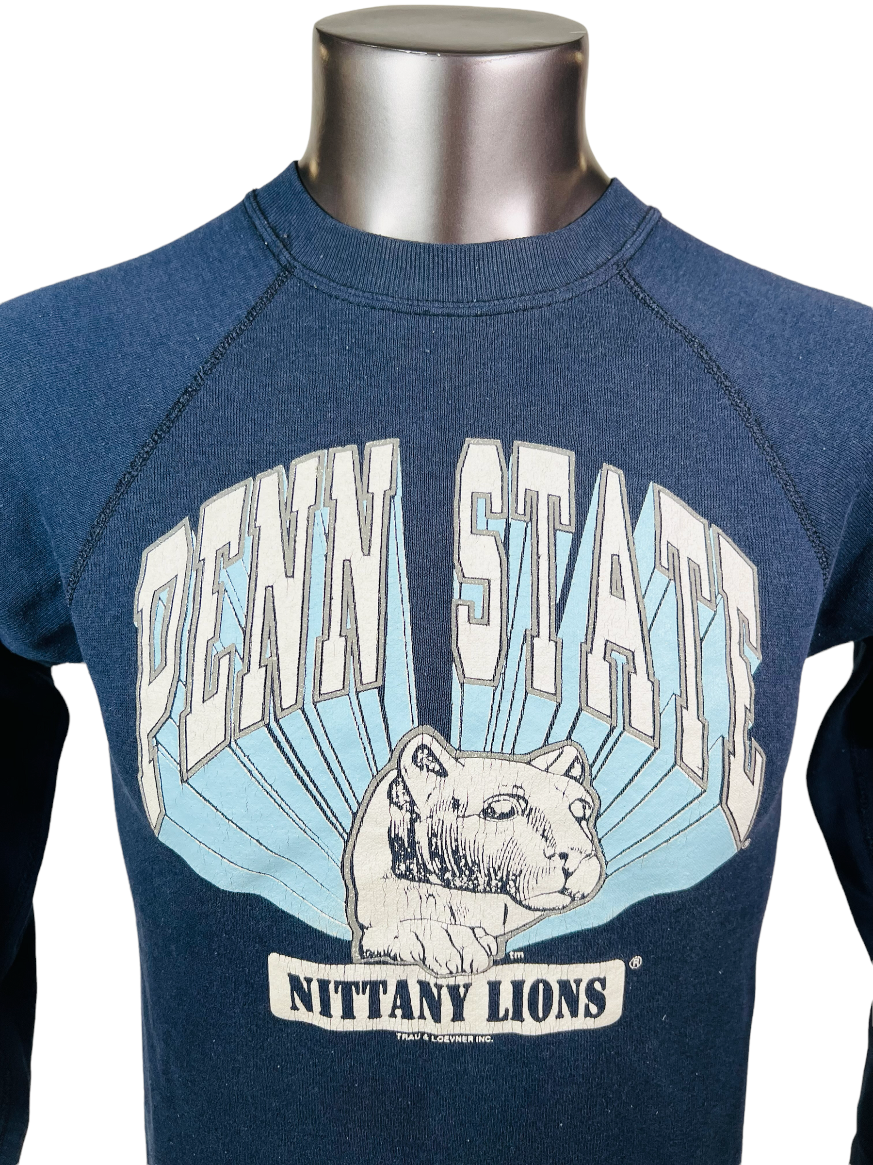 PENN STATE UNIVERSITY VINTAGE 1980 S CREWNECK SWEATSHIRT YOUTH