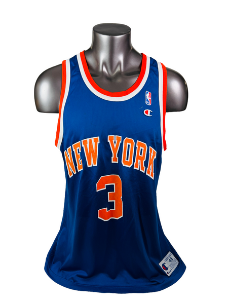 JOHN STARKS NEW YORK KNICKS VINTAGE 1990'S CHAMPION JERSEY ADULT 48