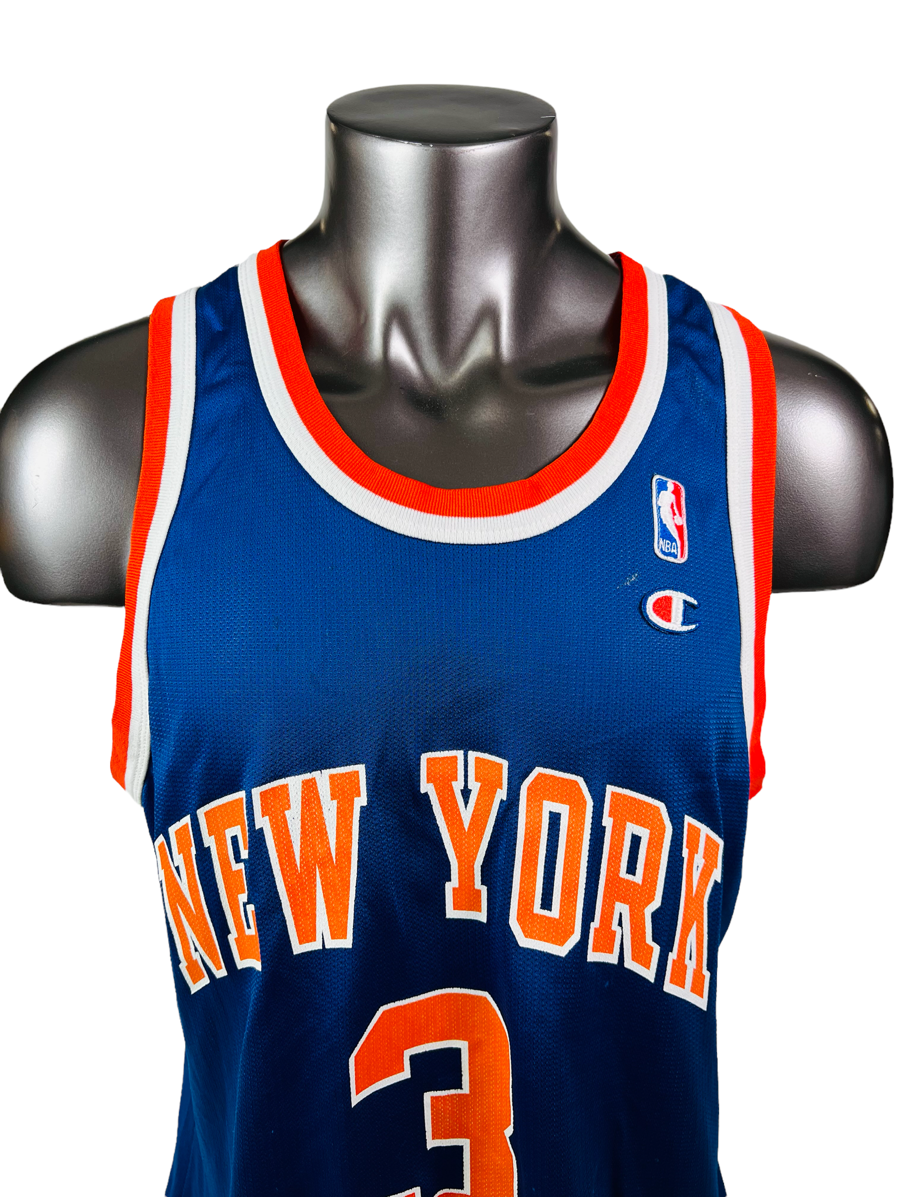 Vintage Vintage 90's New York Knicks John Starks NBA Jersey Champion