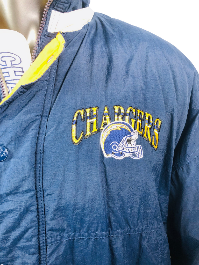 SAN DIEGO CHARGERS VINTAGE 1990'S STARTER WINTER JACKET ADULT 2XL