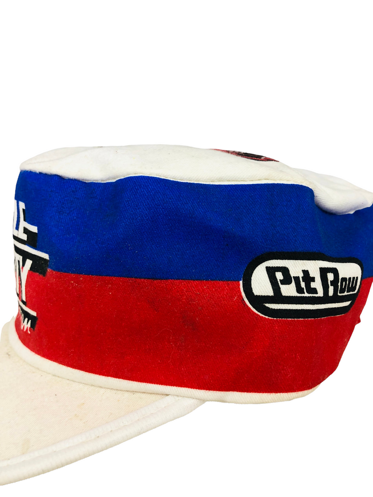 KYLE PETTY RACING TEAM VINTAGE 1980'S PAINTERS BUCKET ADULT HAT