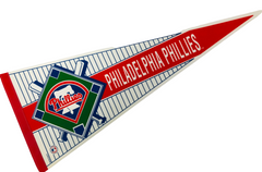 PHILADELPHIA PHILLIES VINTAGE 1990'S PENNANT - DEADSTOCK