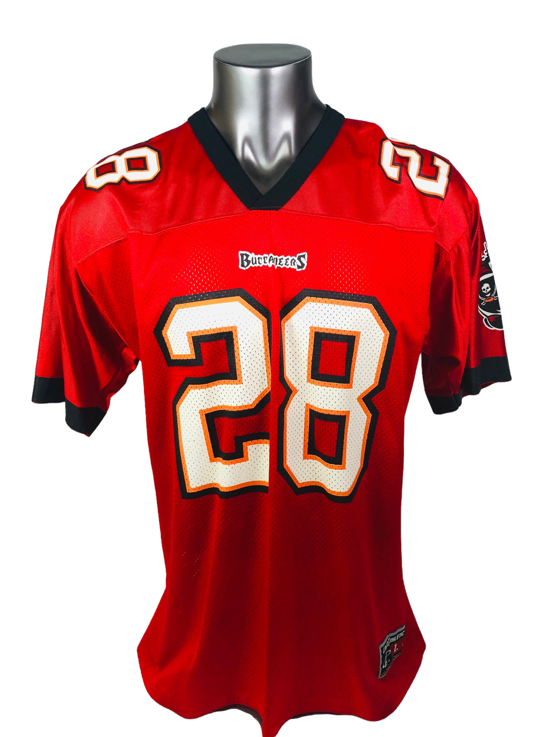 WARRICK DUNN TAMPA BAY BUCCANEERS VINTAGE 1990 S LOGO ATHLETIC
