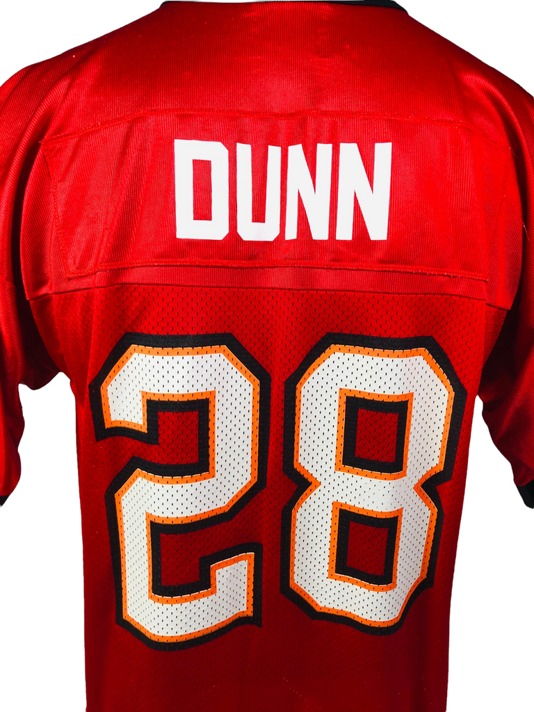 WARRICK DUNN TAMPA BAY BUCCANEERS VINTAGE 1990'S LOGO ATHLETIC JERSEY ADULT LARGE