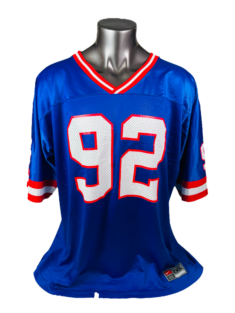 Nike New York Giants No92 Michael Strahan Red Alternate Women's Stitched NFL Vapor Untouchable Limited Jersey