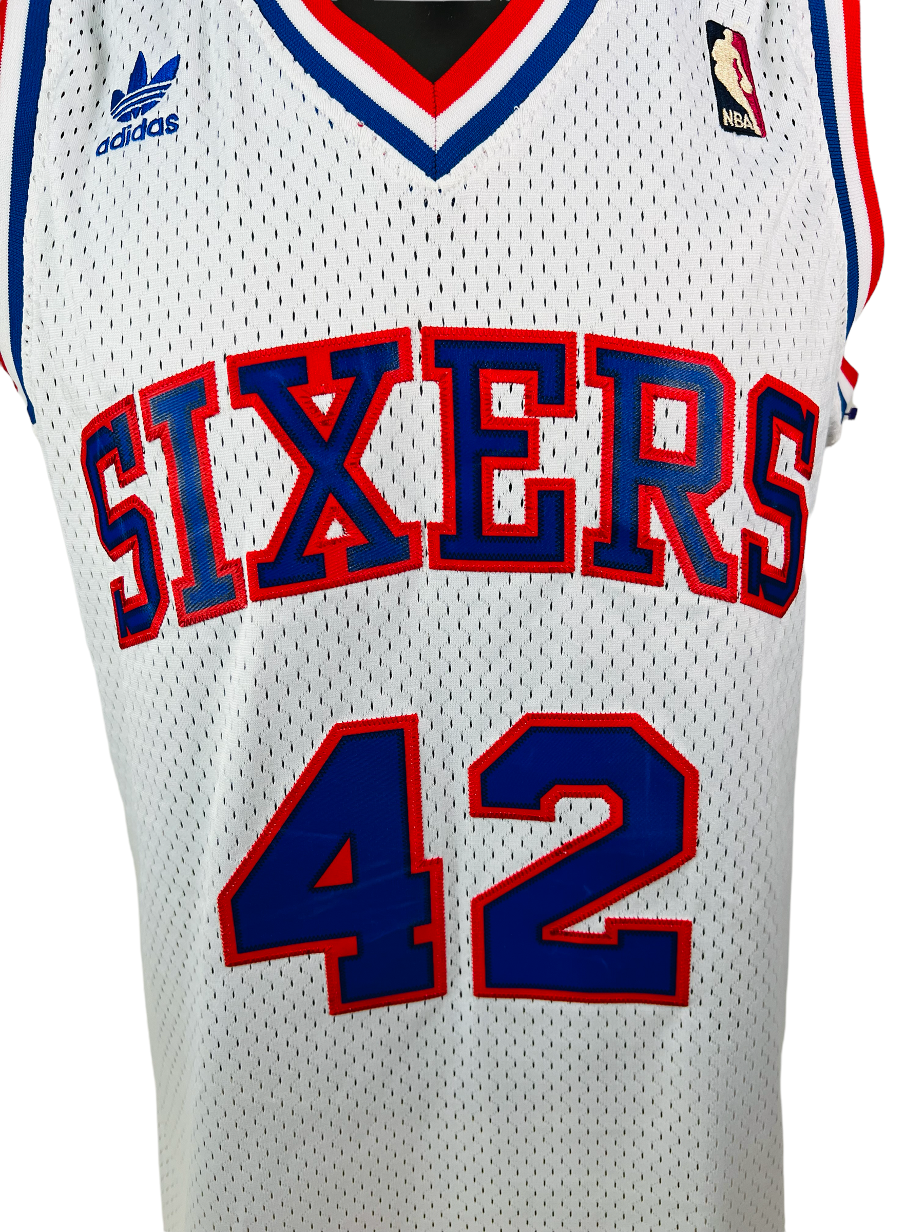 Vintage Philadelphia Sixers 76ers #42 ELTON BRAND NBA Basketball Jersey XL