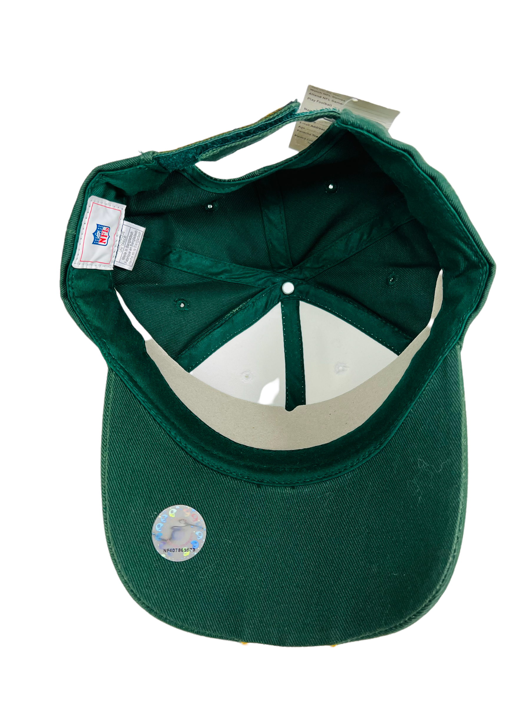 GREEN BAY PACKERS VINTAGE 2000 S NFL STRAPBACK ADULT HAT Bucks