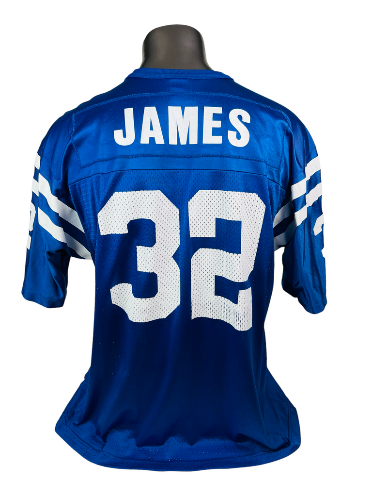 EDGERRIN JAMES INDIANAPOLIS COLTS VINTAGE 1990'S CHAMPION JERSEY ADULT 44