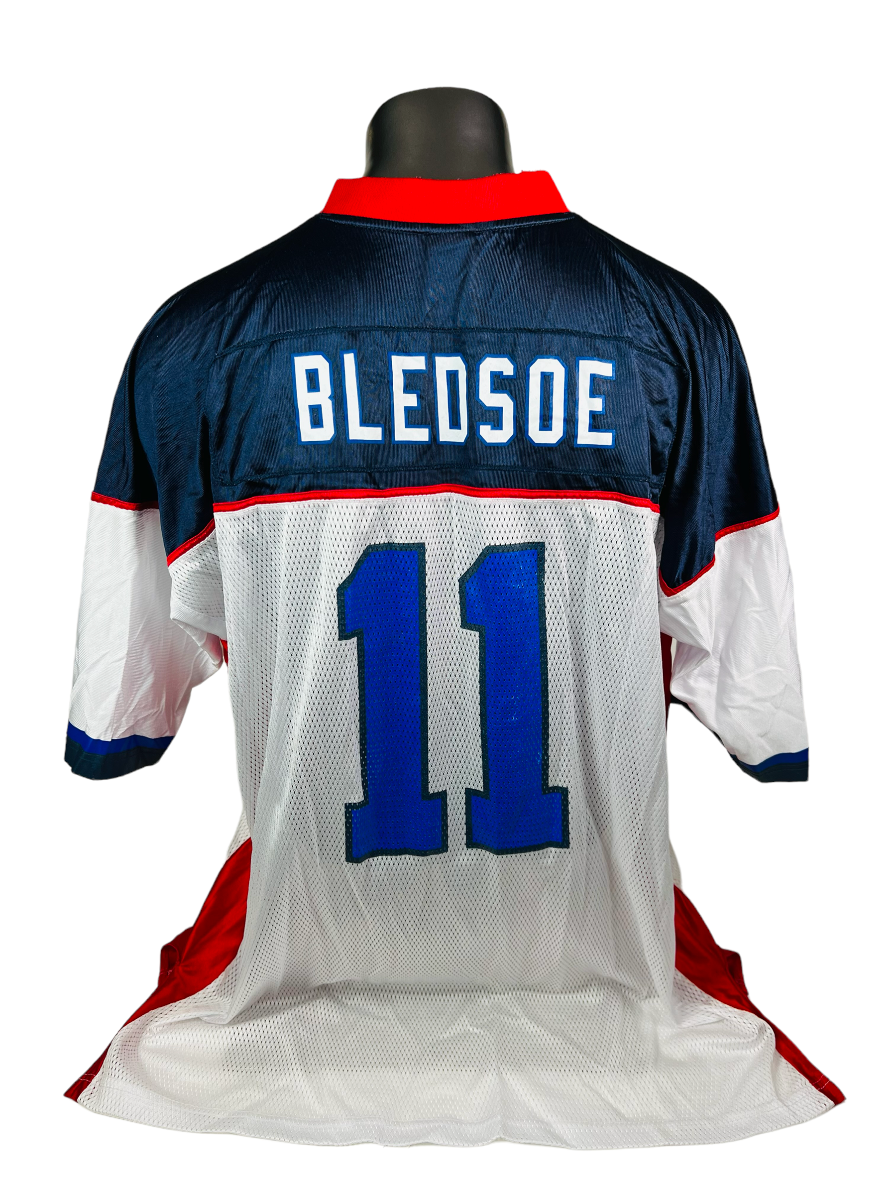 DREW BLEDSOE BUFFALO BILLS VINTAGE 2000 S REEBOK JERSEY ADULT 2XL