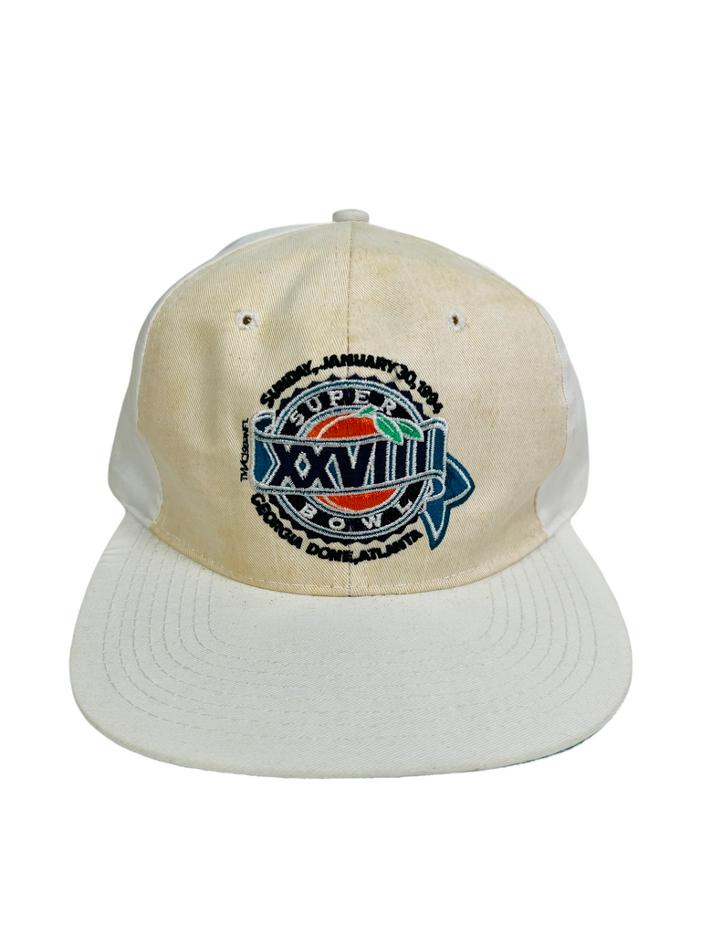 DALLAS COWBOYS BUFFALO BILLS VINTAGE 1994 SUPER BOWL XXVIII AJD SNAPBACK ADULT HAT