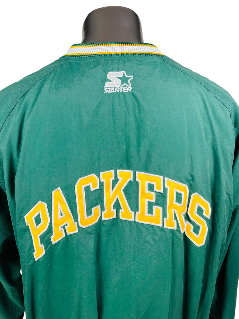 GREEN BAY PACKERS VINTAGE 1990'S STARTER V-NECK PRO LINE