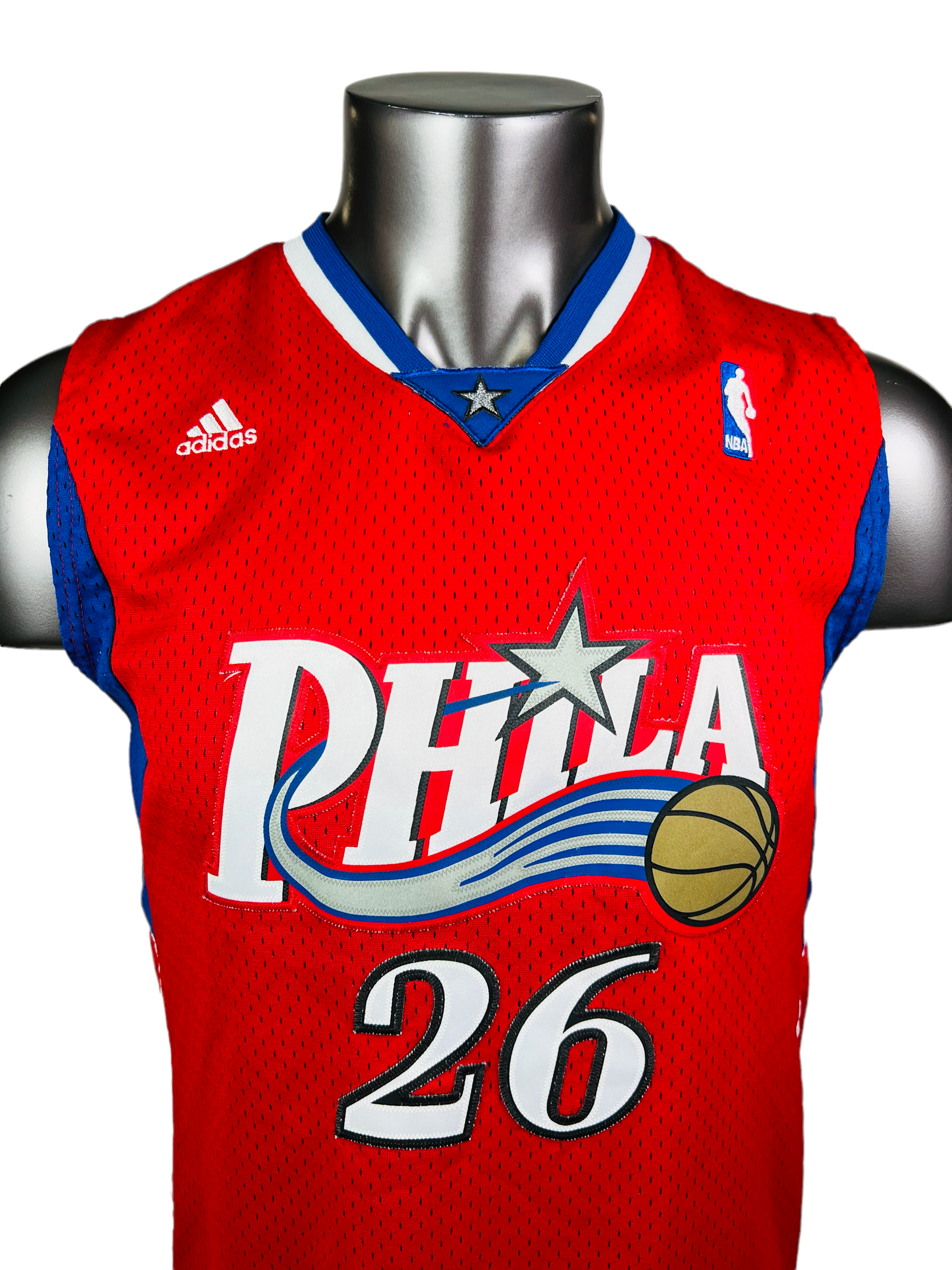 Vintage Philadelphia 76ers Sixers NBA Basketball Jersey Adidas 