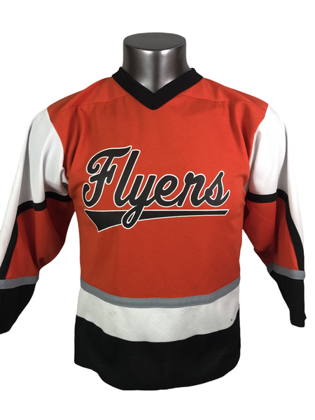Vintage 80s Philadelphia Flyers Eagle Sportswear Hockey Jersey Mens L MADE  USA