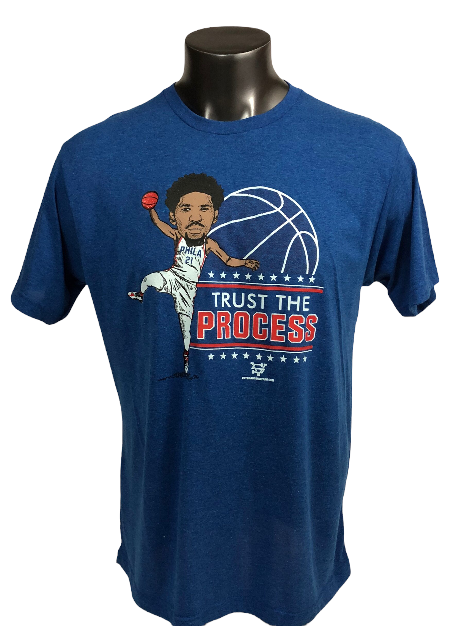 Sixers trust deals the process shirt