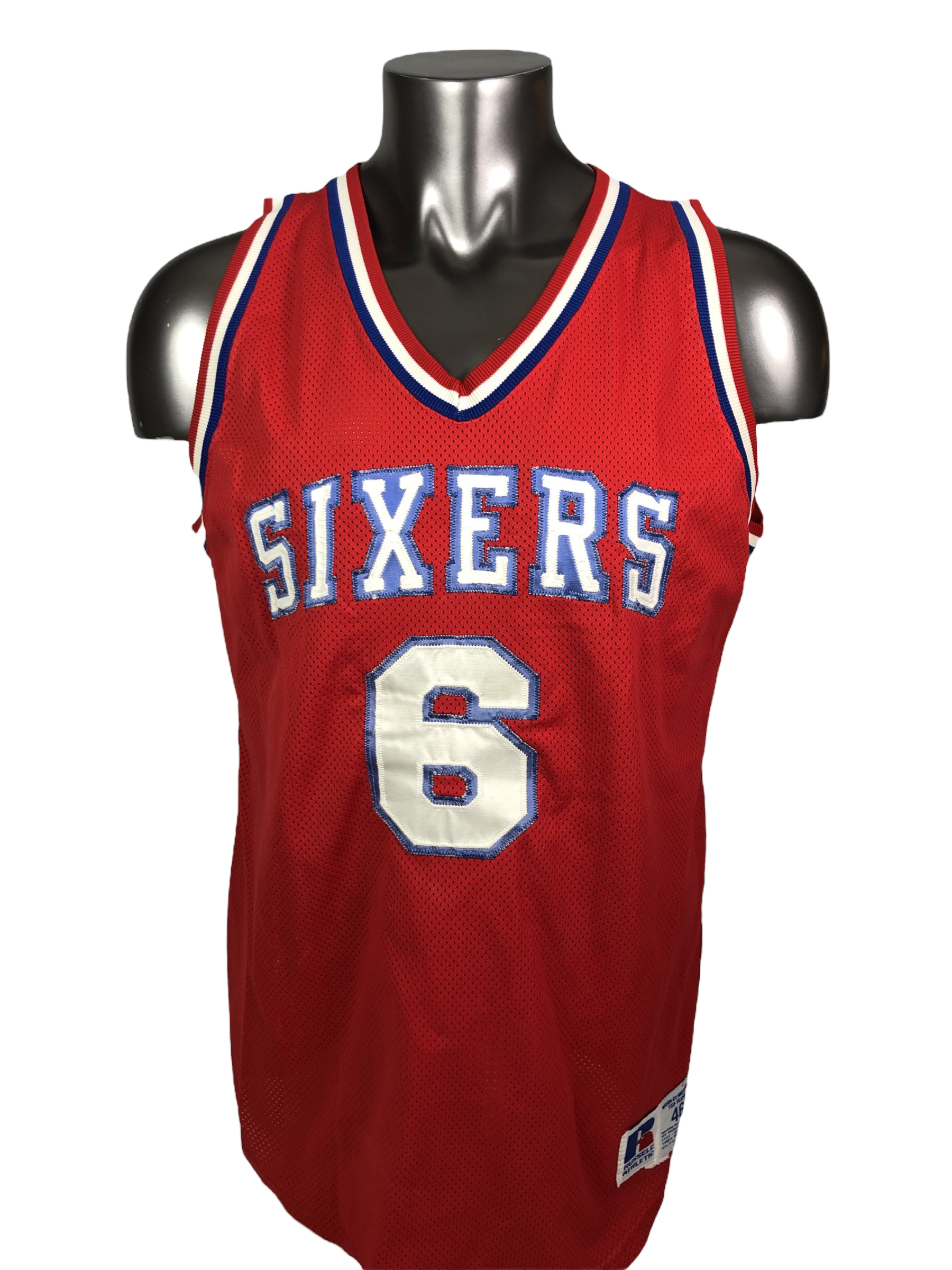 Vintage sales sixers jersey